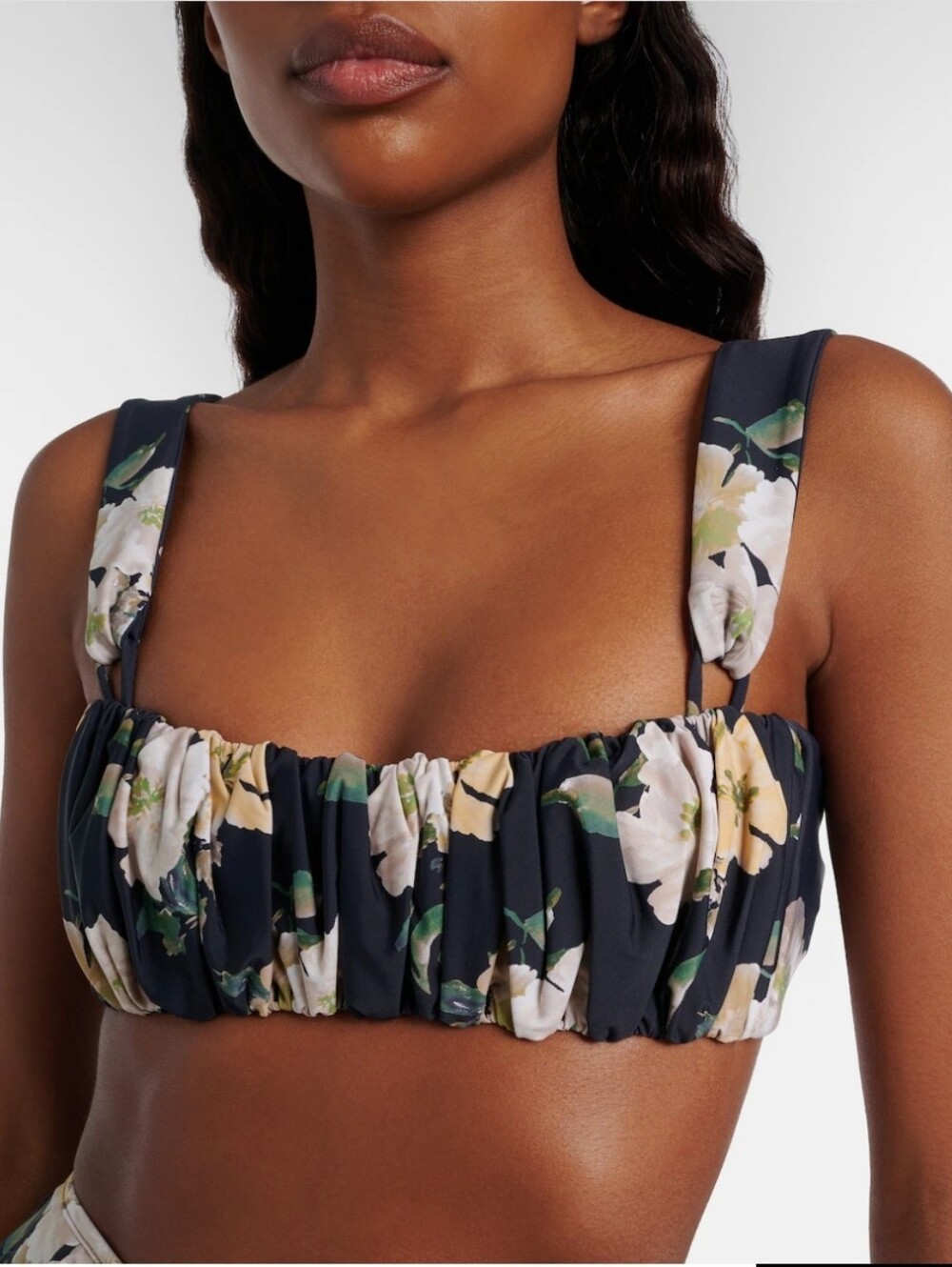 Montce

Victoria Liz floral bikini top.